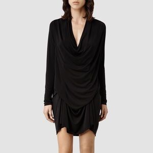 ALL SAINTS Amei Long Sleeve Dress